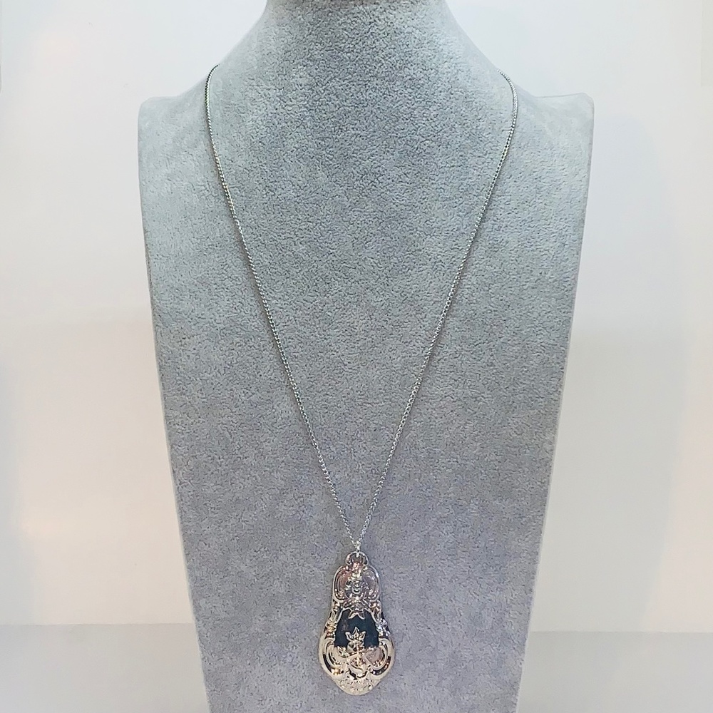 Vintage Sterling Oneida Pendant Necklace